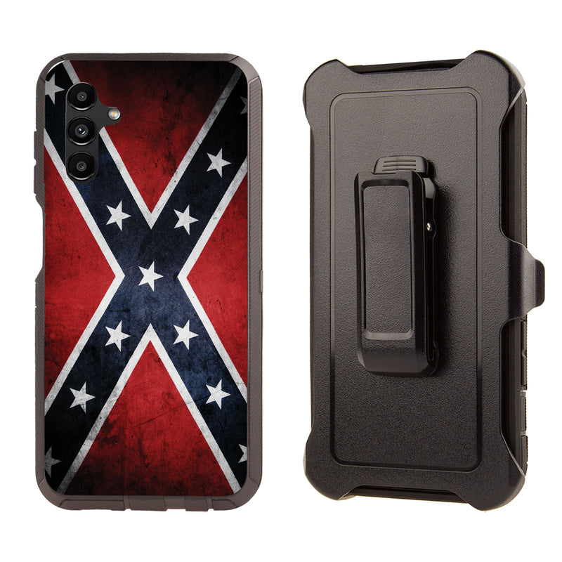 Shockproof Case for Samsung Galaxy A14 5G Rebel Flag