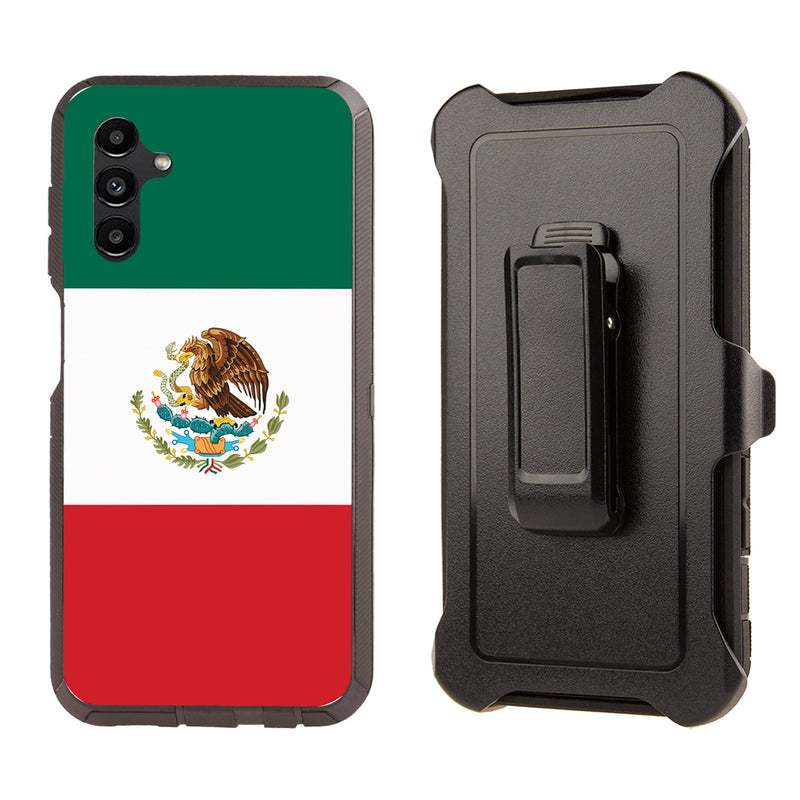 Shockproof Case for Samsung Galaxy A13 5 Mexico Flag Mexican
