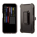 Shockproof Case for Samsung Galaxy A26 Cover Clip Rugged Thin Multi Line Flag