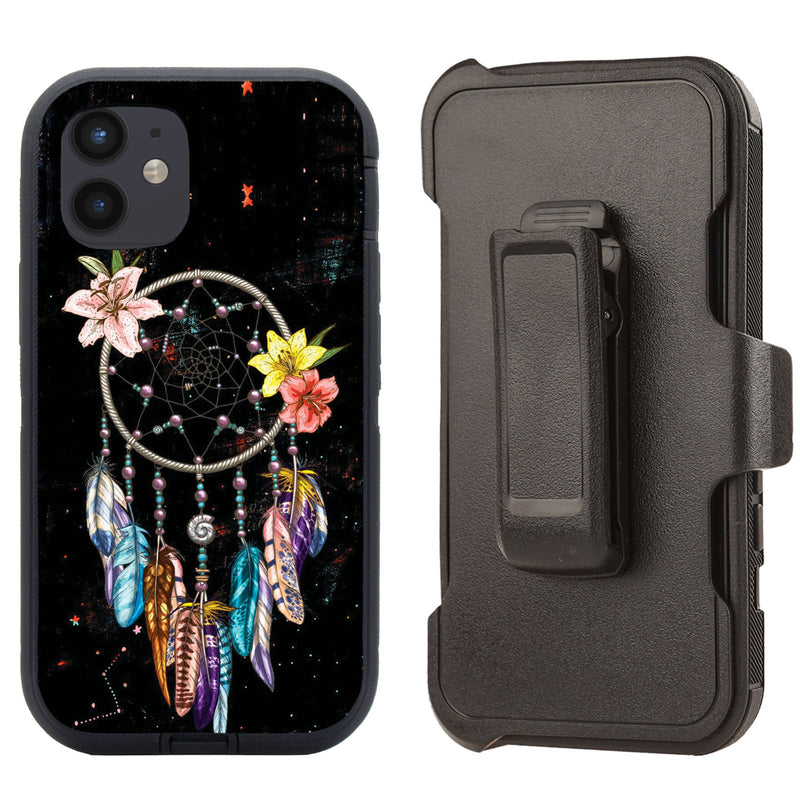 Shockproof Case for Apple iPhone 12 6.1" Dream Catcher