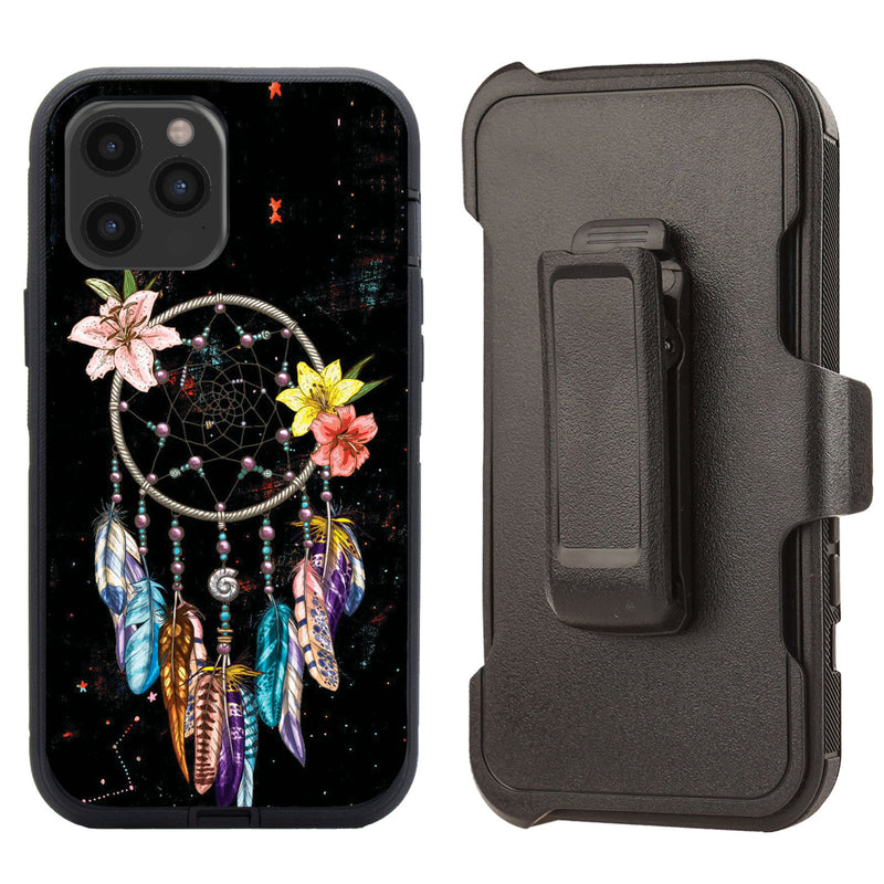 Shockproof Case for Apple iPhone 12 Pro Max Cover Clip Dream Catcher