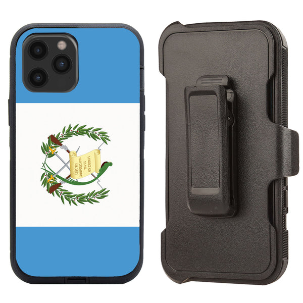 Shockproof Case for Apple iPhone 12 Pro Max Cover Clip Heavy Guatemala Flag