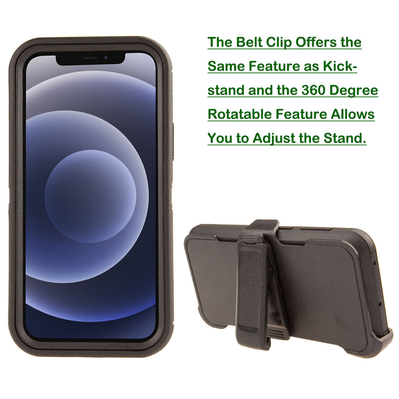 Shockproof Case for Apple iPhone 12 Pro Max Cover Clip Sunflower