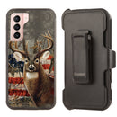 Shockproof Case for Samsung Galaxy S21 + Plus Deer Flag