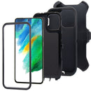 Shockproof Case for Samsung Galaxy S21 FE Police Flag Cover Rugged Heavy Duty
