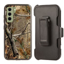 Shockproof Case for Samsung Galaxy S21 FE Camouflage Tree Brown Cover Clip