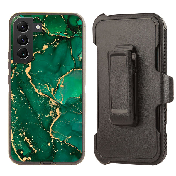 Shockproof Case for Samsung Galaxy S23 Cover Emerald