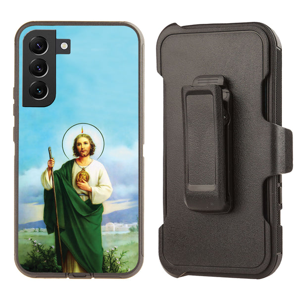 Shockproof Case for Samsung Galaxy S23 Cover Clip San Judas