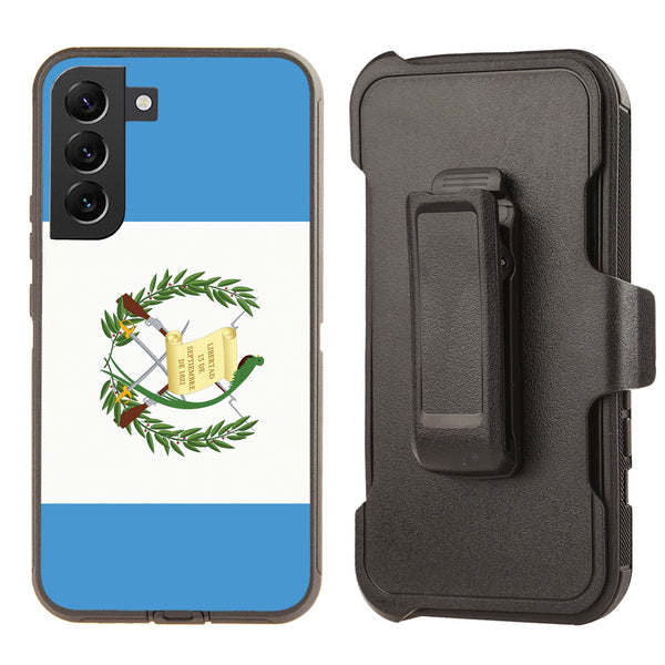 Shockproof Case for Samsung Galaxy S23 Cover Clip Guatemala Flag