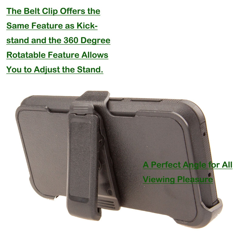 Shockproof Case for Samsung Galaxy S23 Ultra Cover Clip Rugged Heavy Duty