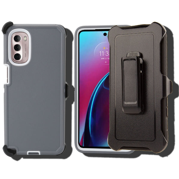 Shockproof Case for Motorola Moto G 5G/G play 5G 2024 Cover Clip Rugged Heavy Duty