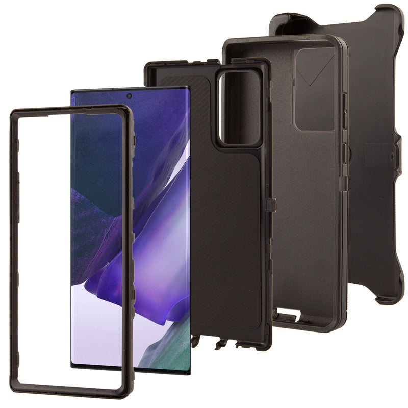 Shockproof Case for Samsung Galaxy Note 20 Ultra Clip Camouflage