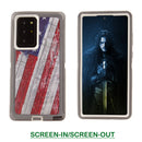 Shockproof Case for Samsung Galaxy Note 20 Ultra Camouflage Clip Cover Rugged