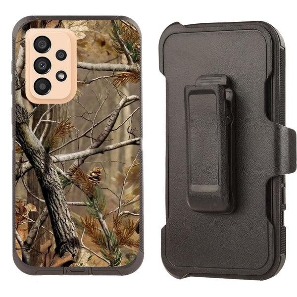 Shockproof Case for Samsung Galaxy A33 5G Cover Clip Camouflage