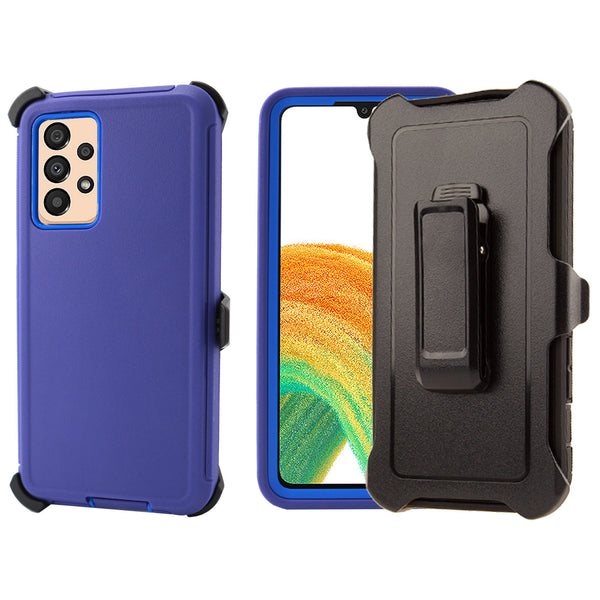 Shockproof Case for Samsung Galaxy A33 5G Cover Clip Rugged Heavy Duty