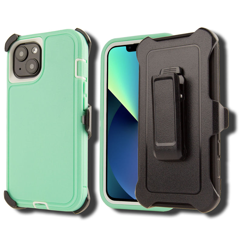 Shockproof Case for Apple iPhone 13 Cover Clip Rugged Heavy Duty