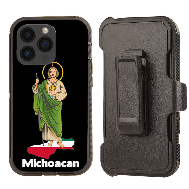 Shockproof Case for Apple iPhone 13 Pro Michoacan San Judas St. Jude Cover Cover
