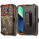 Shockproof Case for Apple iPhone 13 Pro Camouflage Clip Cover Rugged Heavy Duty