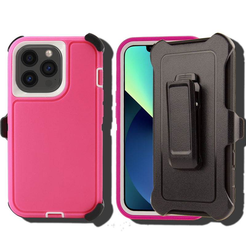 Shockproof Case for Apple iPhone 13 Pro Max Cover Clip Rugged Heavy Duty