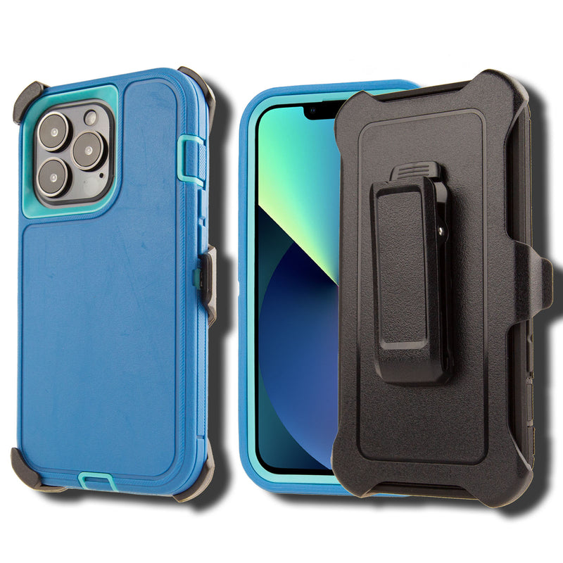 Shockproof Case for Apple iPhone 13 Pro Cover Clip Rugged Heavy Duty