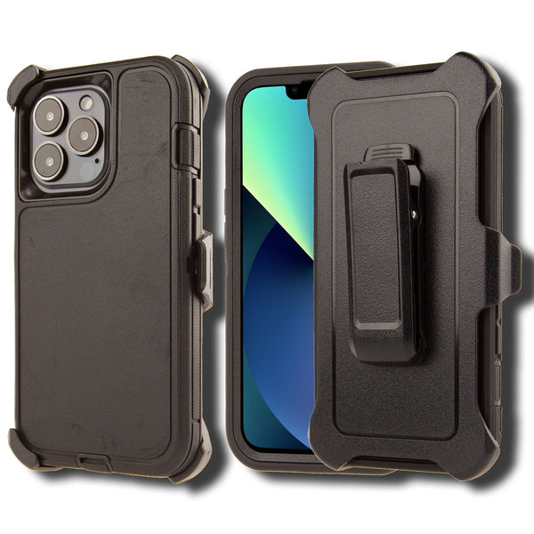 Shockproof Case for Apple iPhone 13 Pro Max Cover Clip Rugged Heavy Duty