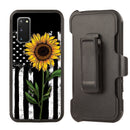 Shockproof Case for Samsung Galaxy S20 FE 5G Sunflower Flag