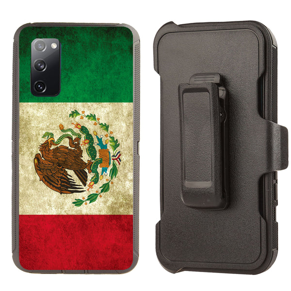 Shockproof Case for Samsung Galaxy S20 FE 5G Mexico Flag