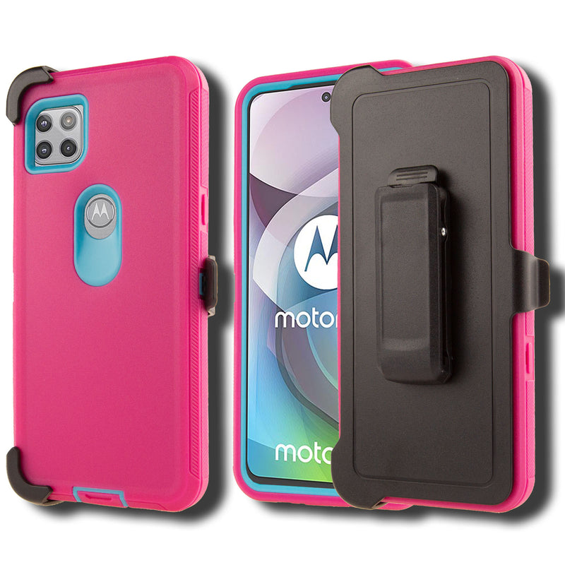 Shockproof Case for Motorola Moto G 5G Snap on Cover Clip Rugged Heavy Duty