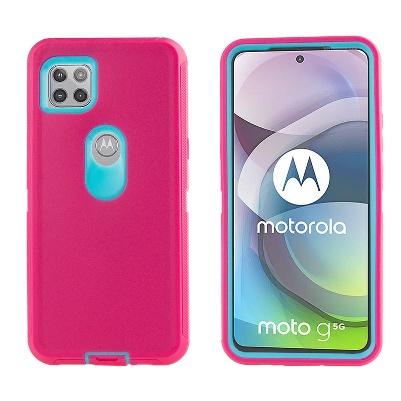 Shockproof Case for Motorola Moto G 5G Snap on Cover Clip Rugged Heavy Duty