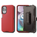 Shockproof Case for Motorola Moto G 5G (2022) Snap on Cover Clip Rugged Heavy