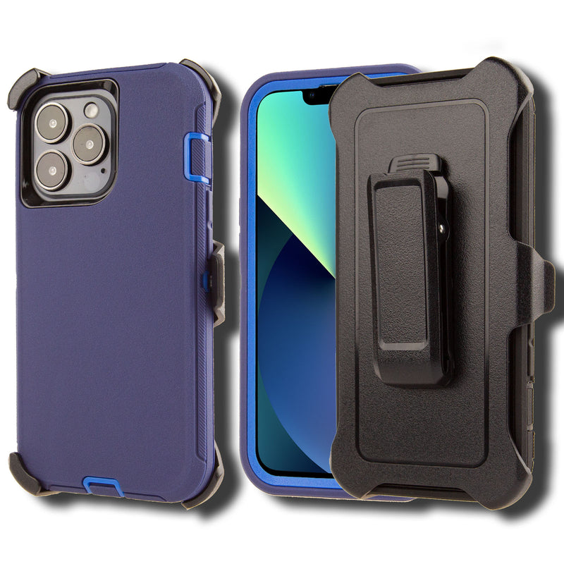 Shockproof Case for Apple iPhone 13 Pro Cover Clip Rugged Heavy Duty