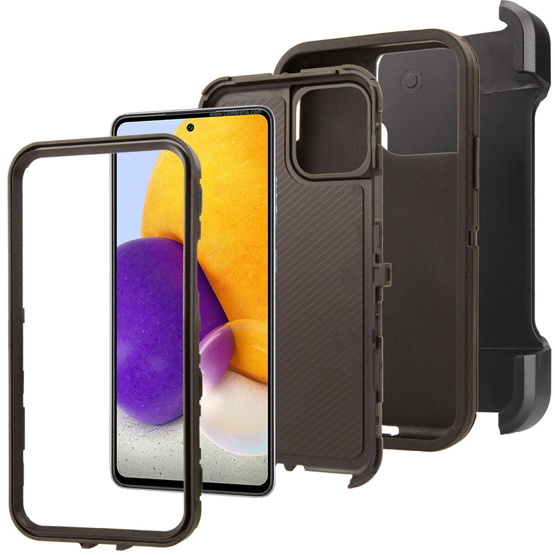 Shockproof Case for Samsung Galaxy A73 5G Cover Clip Rugged Heavy Duty