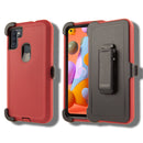 Shockproof Case for Samsung Galaxy A11 Cover Clip Rugged Heavy Duty
