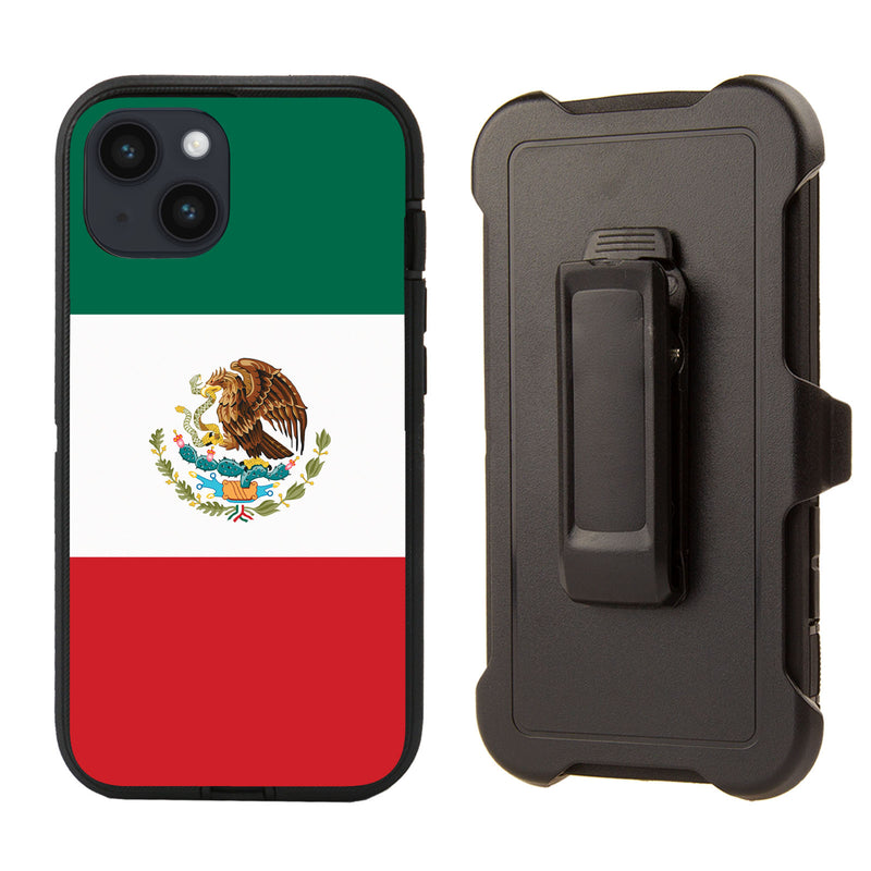 Shockproof Case for Apple iPhone 14 Mexico Mexico Flag Mexican