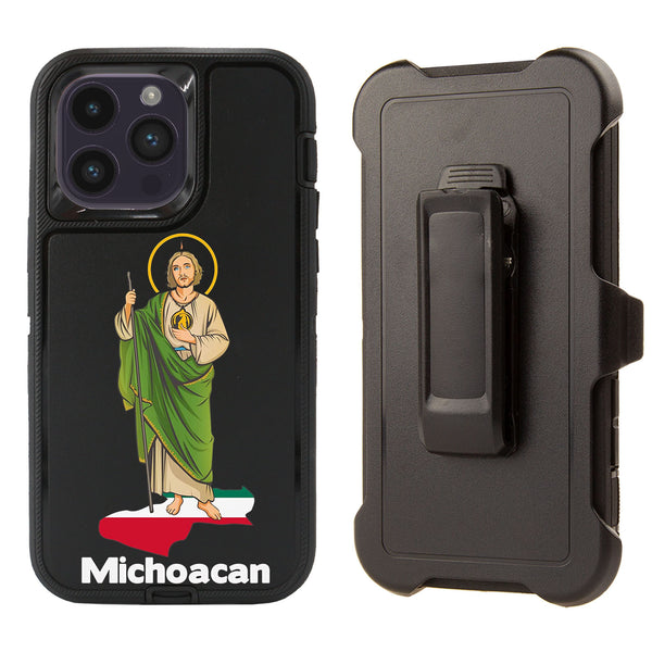 Shockproof Case for Apple iPhone 14 Pro Michoacan San Judas St. Jude Cover Cover