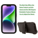 Shockproof Case for Apple iPhone 14 Plus/15 Plus (6.7 inch) Jesus Cover Clip Rugged
