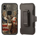 Shockproof Case for Apple iPhone XS Max Deer Flag