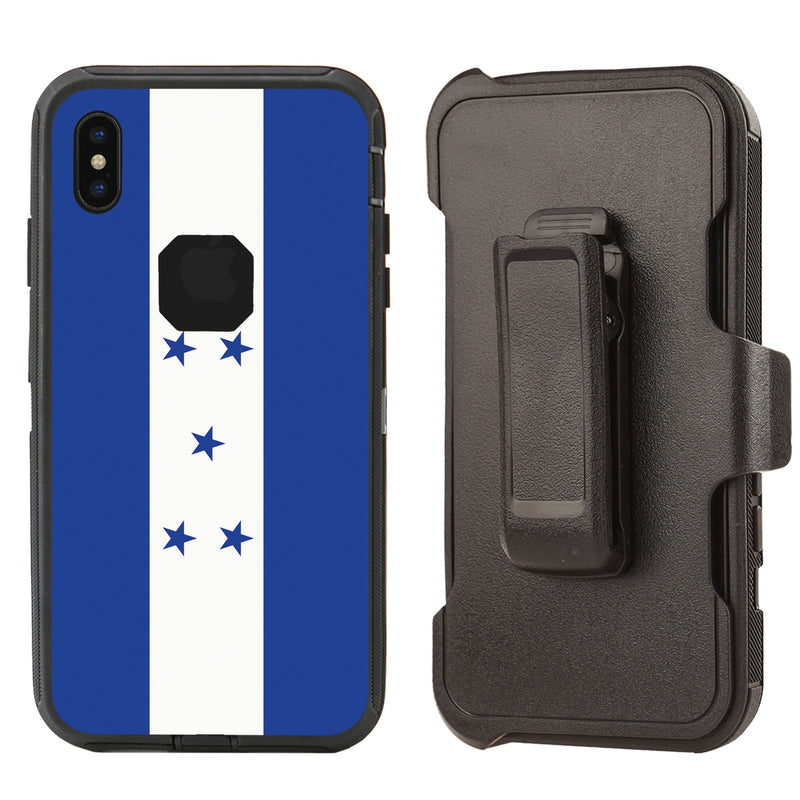 Shockproof Case for Apple iPhone XS Max Honduras Flag