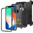 Shockproof Case for Apple iPhone XS Max Deer Skull USA Flag Rugged Heavy Duty