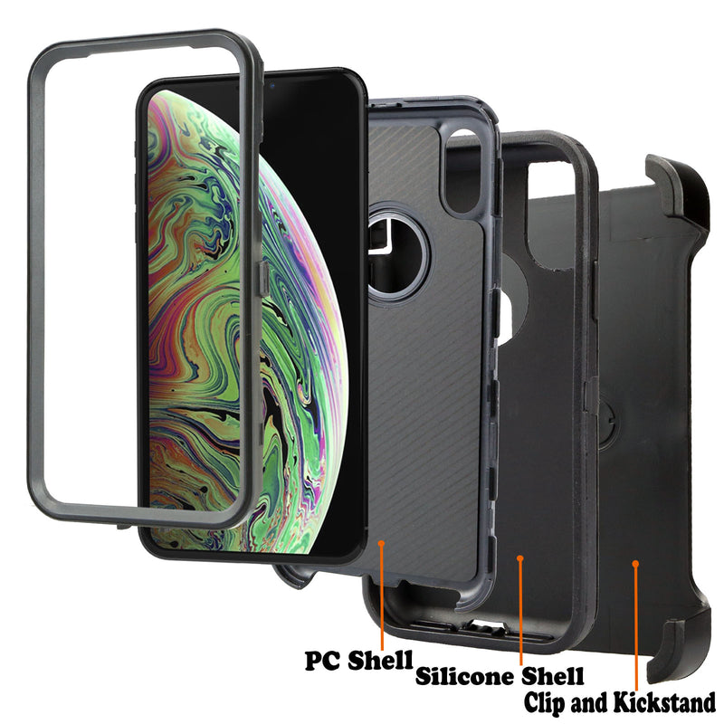 Shockproof Case for Apple iPhone XS Max Guatemala Flag