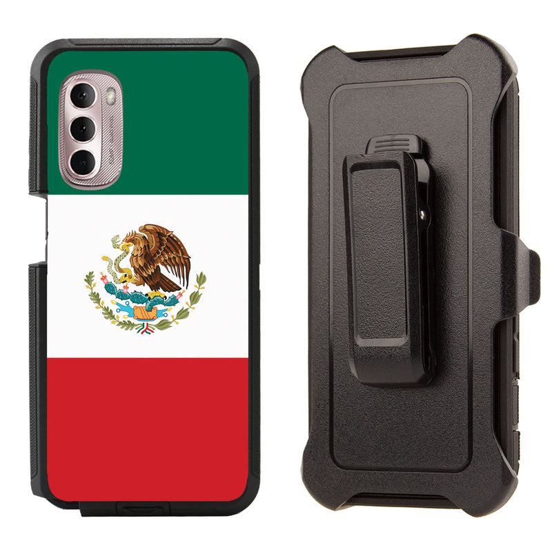 Shockproof Case for Motorola Moto G Stylus 5G 2022 Mexico Flag