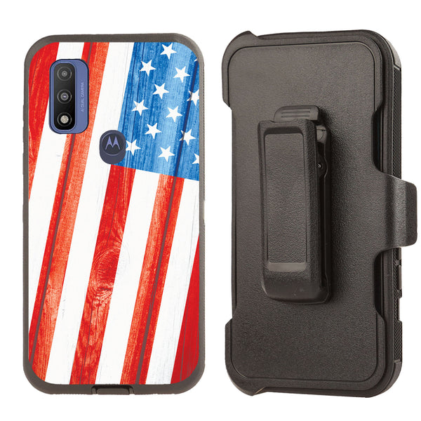 Shockproof Case for Motorola Moto G Power 2022/ G Pure/G Play(2023) Clip