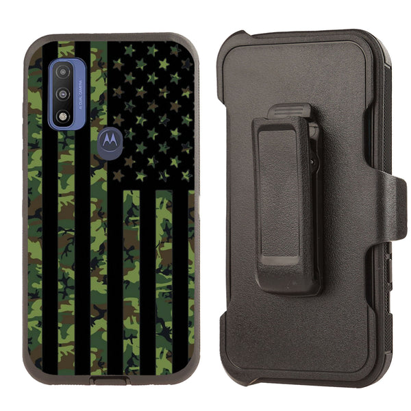 Shockproof Case for Motorola Moto G Power 2022/ G Pure/G Play (2023) Clip