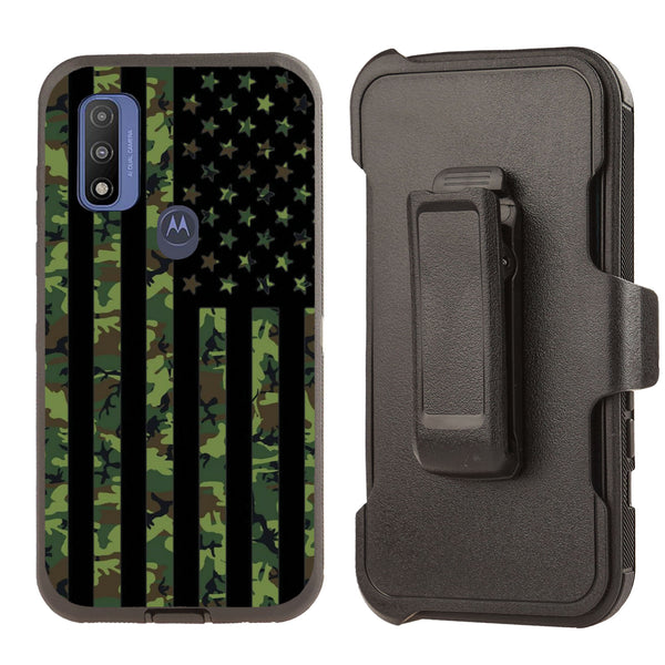 Shockproof Case for Motorola Moto G Power 2022/ G Pure/G Play (2023) Clip