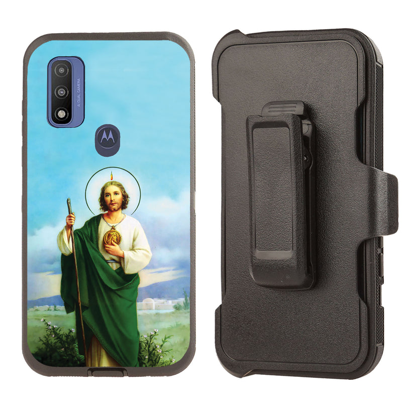 Shockproof Case for Motorola Moto G Power 2022/ G Pure/G Play (2023) Clip