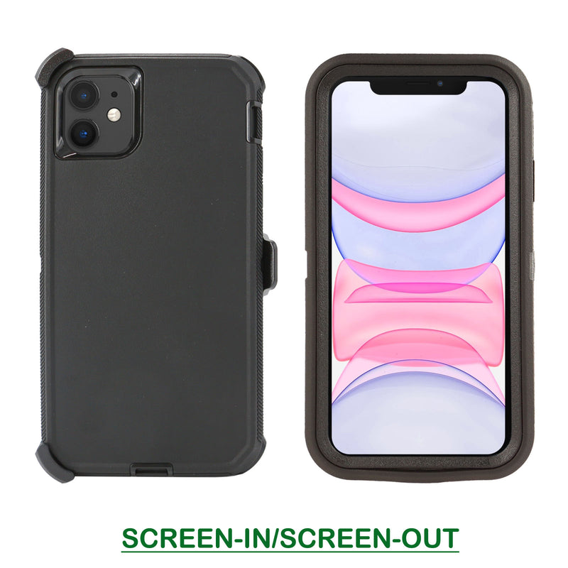 Shockproof Case for Apple iPhone 11 Pro Max 6.5" Cover Clip Rugged Heavy Duty