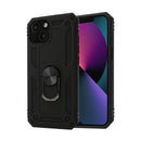 Apple iPhone 13 Pro Armor Magnetic Case Hybrid Metal Ring Holder Stand