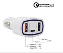 35W Car Charger PD Type C Usb Ports Fast Charger auto Adapter 7A Quick Charging