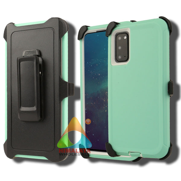 Shockproof Case for Samsung Galaxy S20 Mint Cover Clip Rugged Heavy Duty