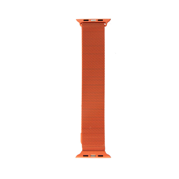 Magnetic Stainless Steel Metal Watch Band Strap For Apple Watch iWatch Orange